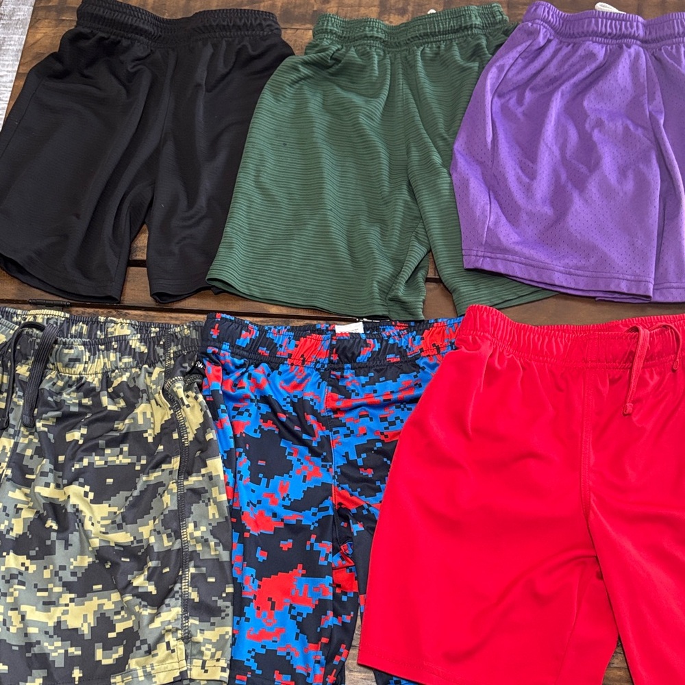 Colorful Athletic Shorts Set